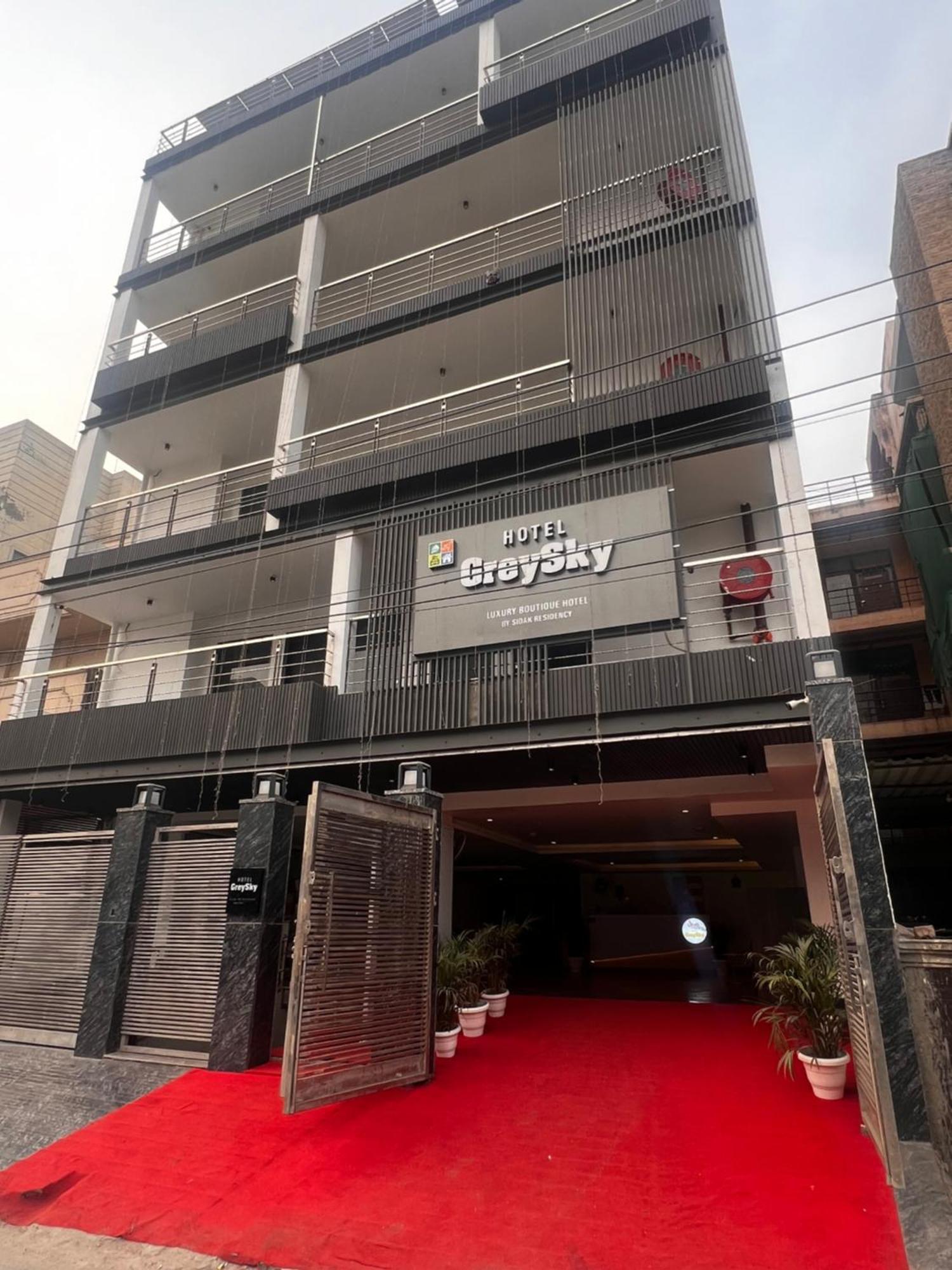 ניו דלהי Hotel Grey Sky מראה חיצוני תמונה